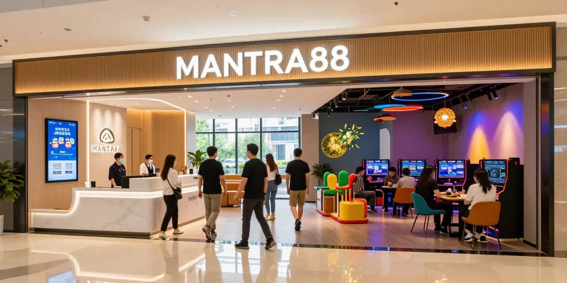 Experience the excitement at MANTRA88 with a bustling crowd and inviting ambiance highlighting the mantra88 login.
