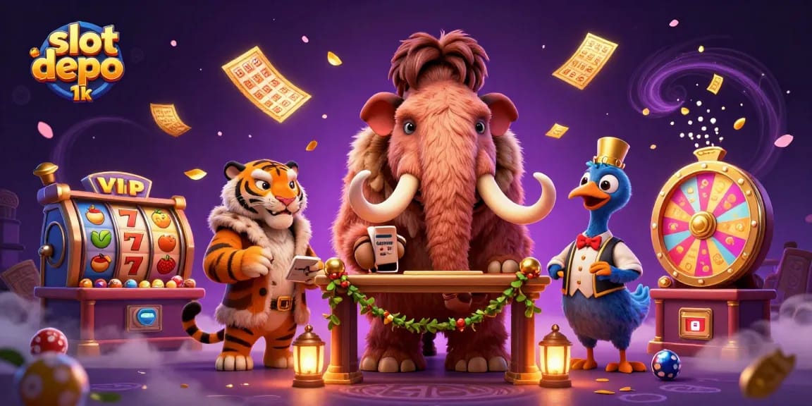 Menangkan jackpot dengan permainan slot depo 1k di gambar kasino mengesankan ini.