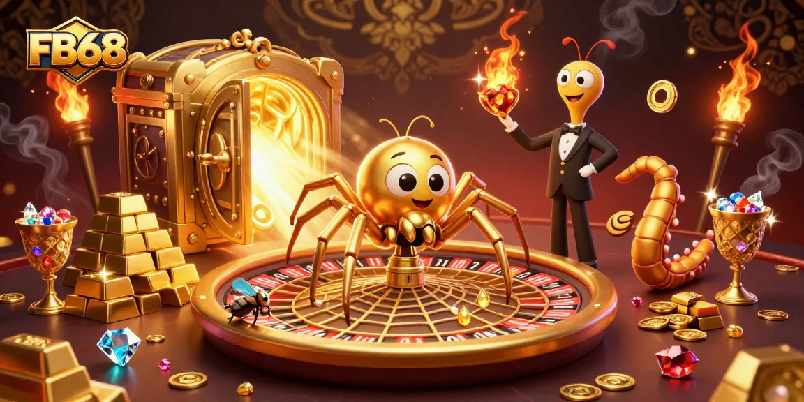 Spin the golden roulette wheel and win with FB68's exciting betting experience.