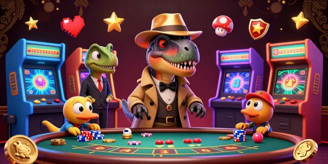 Experience thrilling action at deneme bonusu veren siteler with characters at a blackjack table.