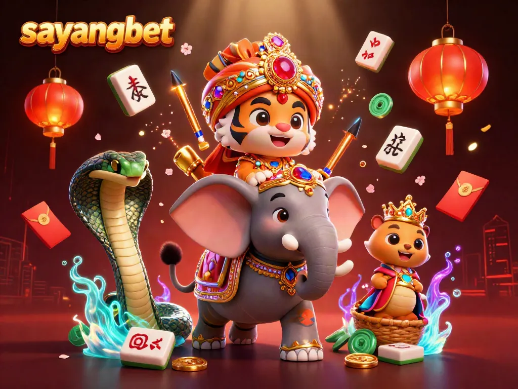 Engage with thrilling gameplay at sayangbet featuring a vibrant 3D casino scene.