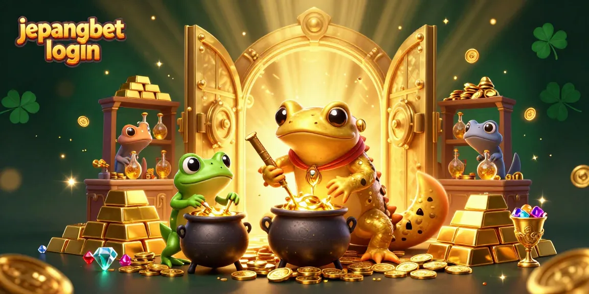 Experience the magic of jepangbet login with our exciting golden alchemist illustration.