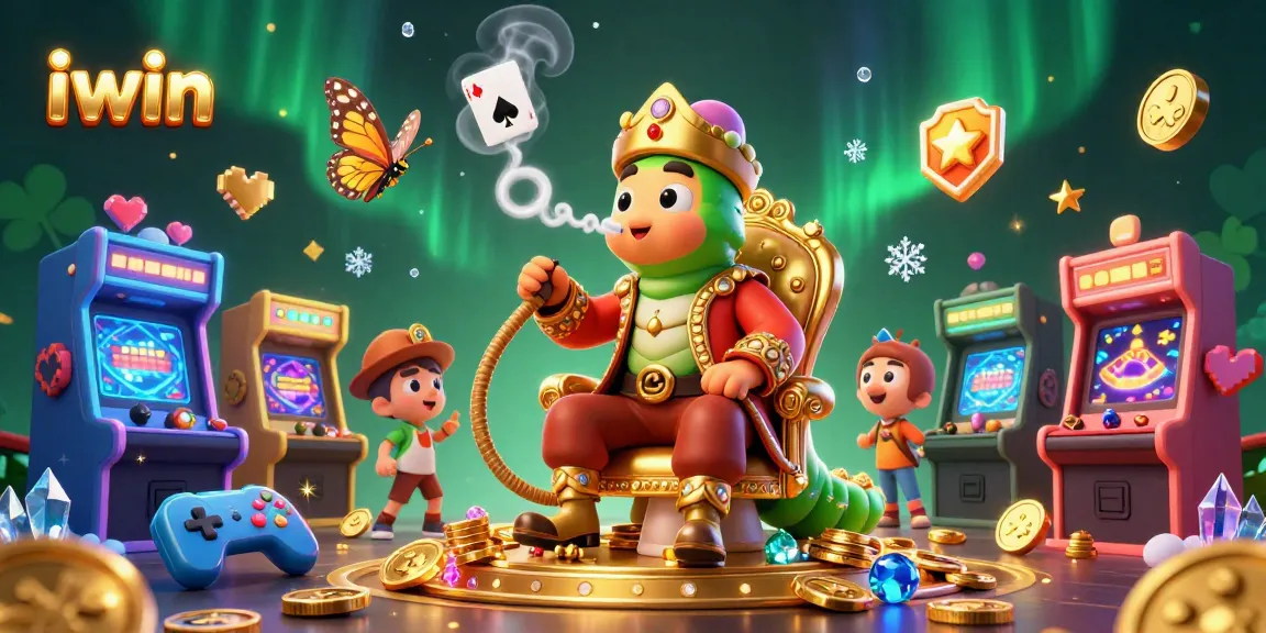 Join the adventure at iwin with a vibrant casino illustration showcasing fun elements and a captivating scene.