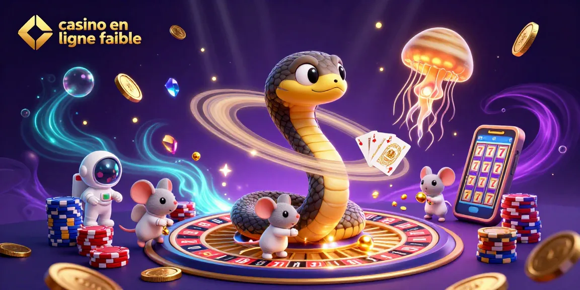 Pariez sur l'avenir avec le casino en ligne fiable, illustré par des scènes cosmiques de jeux.
