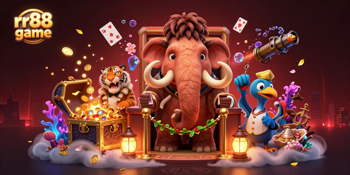 Experience the rr88 game with vibrant casino characters and rich gaming visuals.