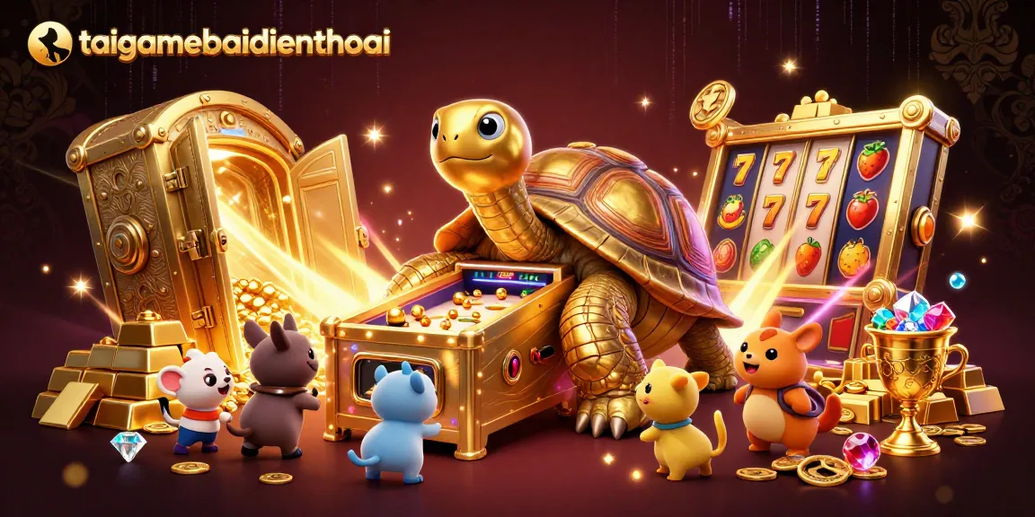 Experience the excitement at taigamebaidienthoai with a thrilling golden tortoise pinball adventure.