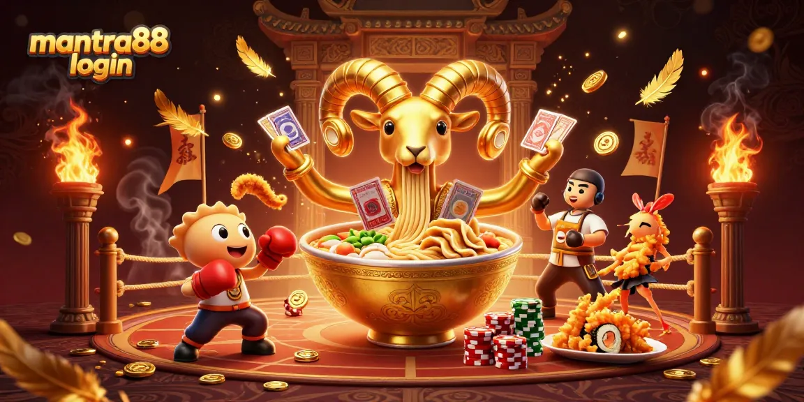 Join the excitement with mantra88 login and enjoy vibrant 3D casino-themed characters in action.