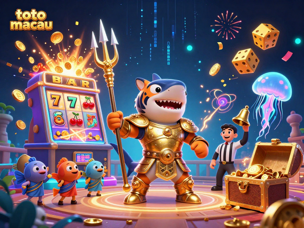 Experience thrilling jackpots at toto macau with an underwater colosseum filled with dynamic casino excitement.