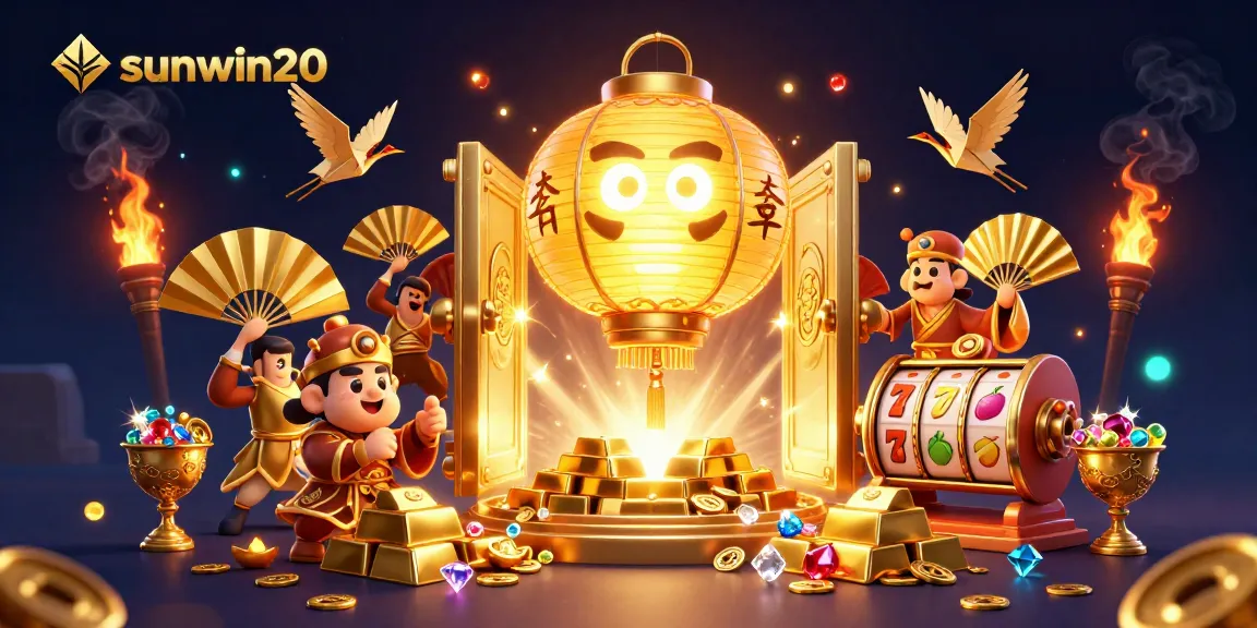 Experience thrilling gameplay with sunwin20 at a vibrant, magical casino night.