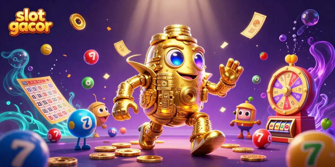 Engage with slot gacor featuring a golden golem and dynamic casino elements, maximizing excitement in play.