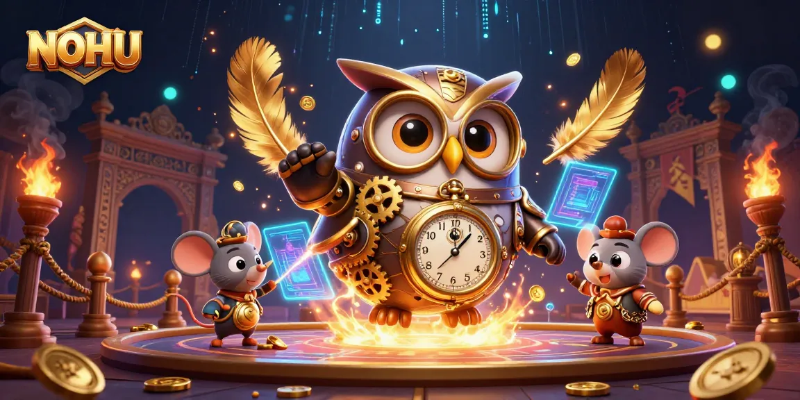 NOHU offers an immersive gambling experience with stunning 3D casino visuals and dynamic gaming elements.