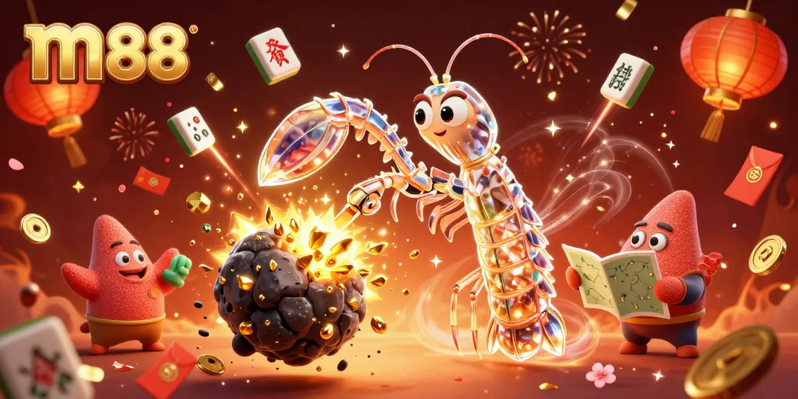 m88 offers an exciting exploration of a vibrant gambling universe with dynamic characters and elements.