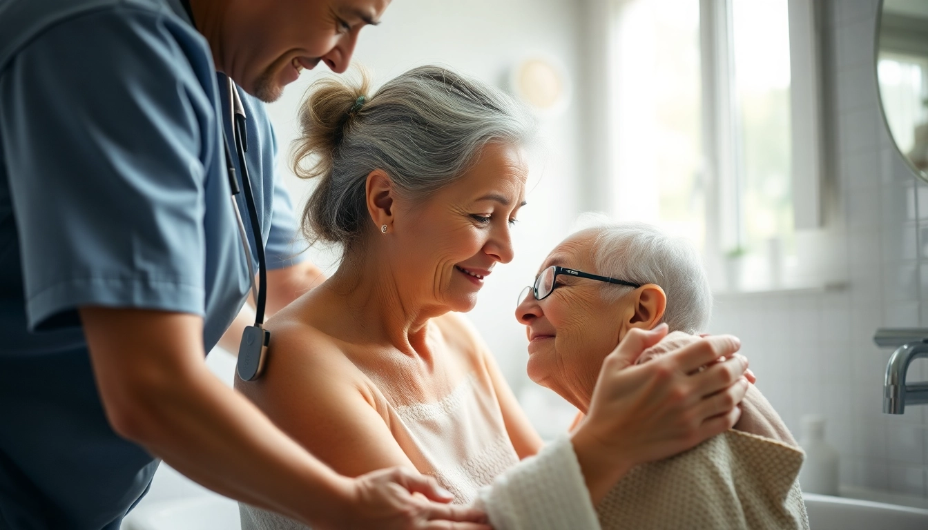 Providing grooming help for elderly austin in a warm, supportive home environment.