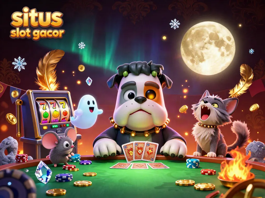 Menggoda di situs slot gacor dengan karakter lucu dan elemen berkilau yang menyenangkan di kasino.