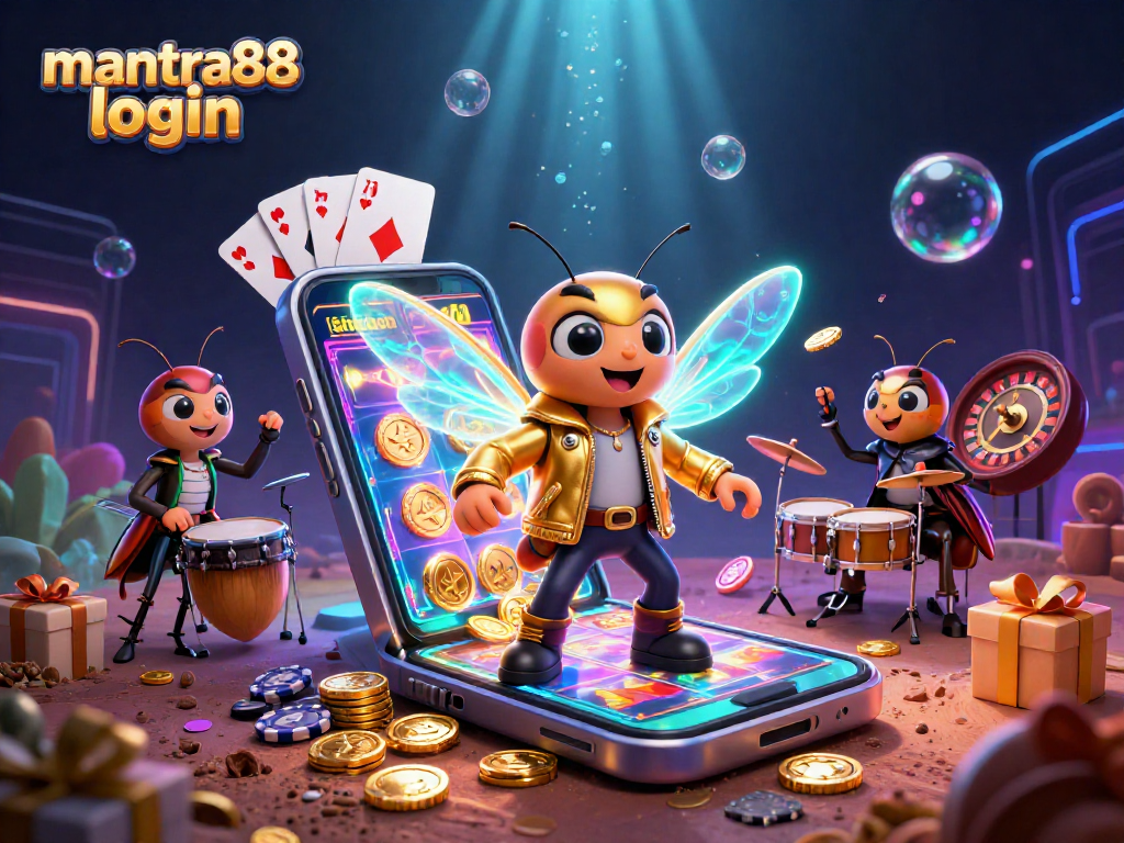 Engage with mantra88 login to access thrilling slot games, featuring dynamic visuals and vibrant colors.