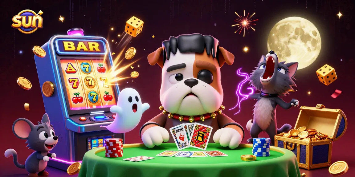 Experience sun-powered thrills at the casino table with vibrant characters and dynamic gaming elements.