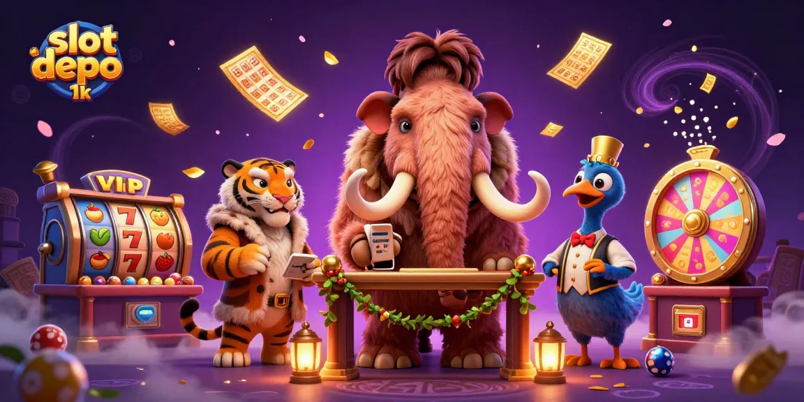 Menangkan jackpot dengan permainan slot depo 1k di gambar kasino mengesankan ini.