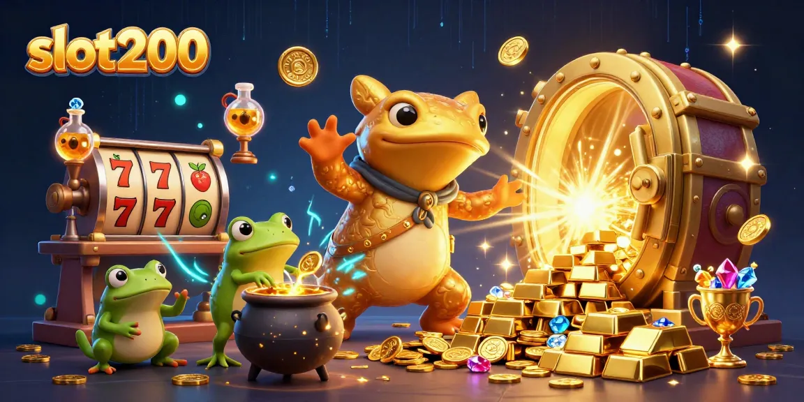 Spin reels and win gold at slot200's vibrant digital casino.