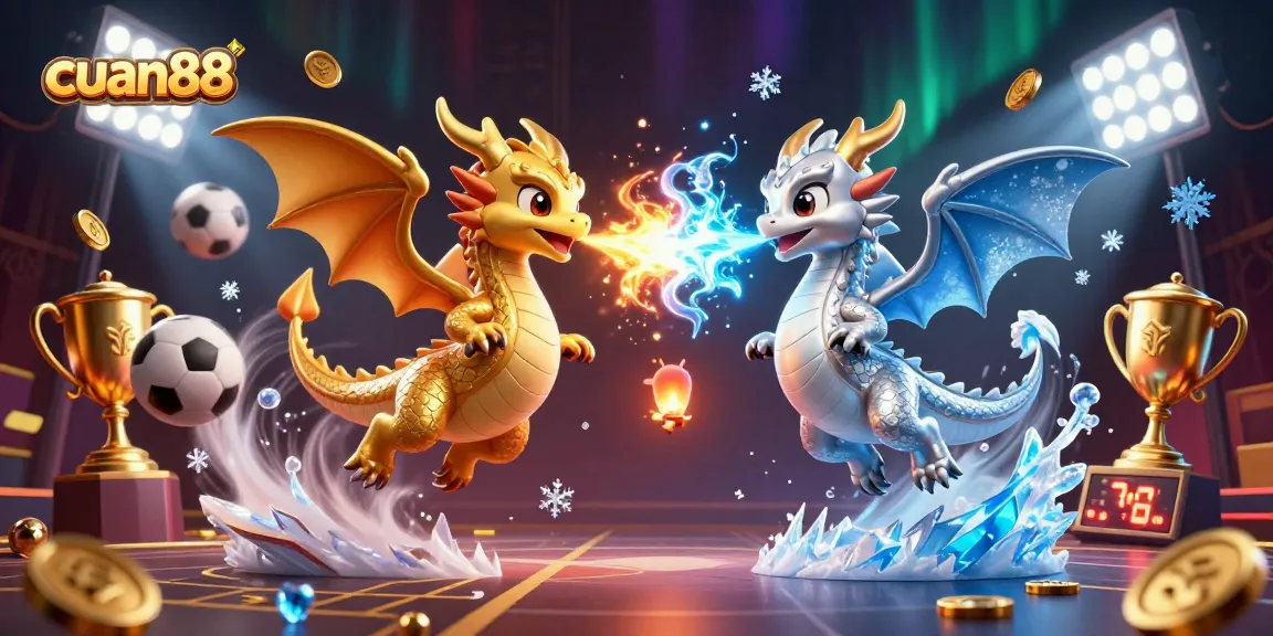 Experience the excitement of cuan88 with dynamic dragons and vibrant sports elements.
