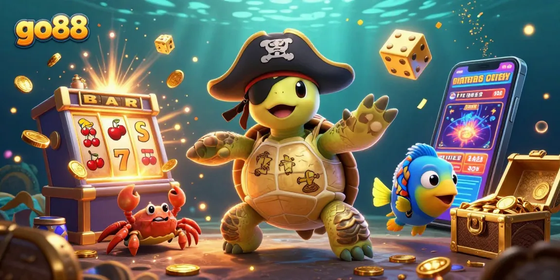 Spin the go88 slots with vibrant characters, treasure, and jackpot excitement!