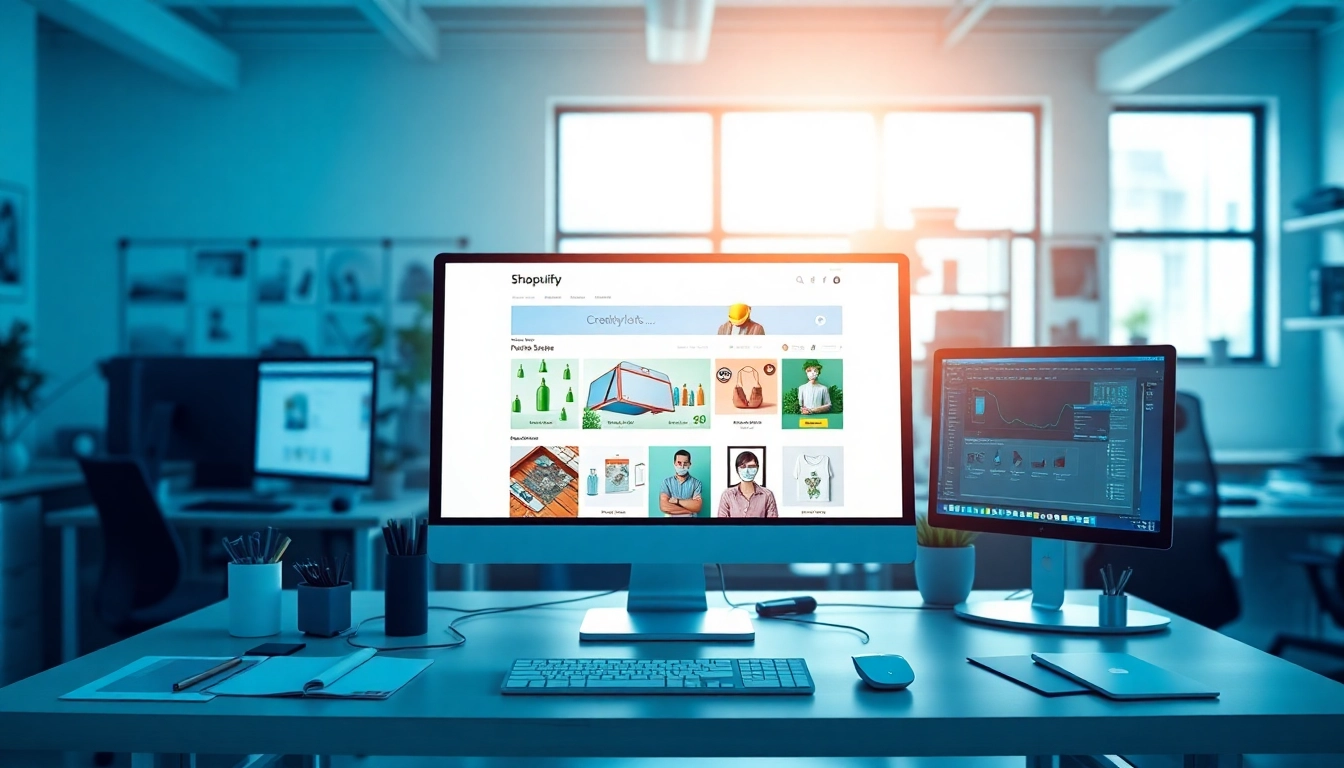 Engage in Headless Shopify development with a dynamic e-commerce interface design.
