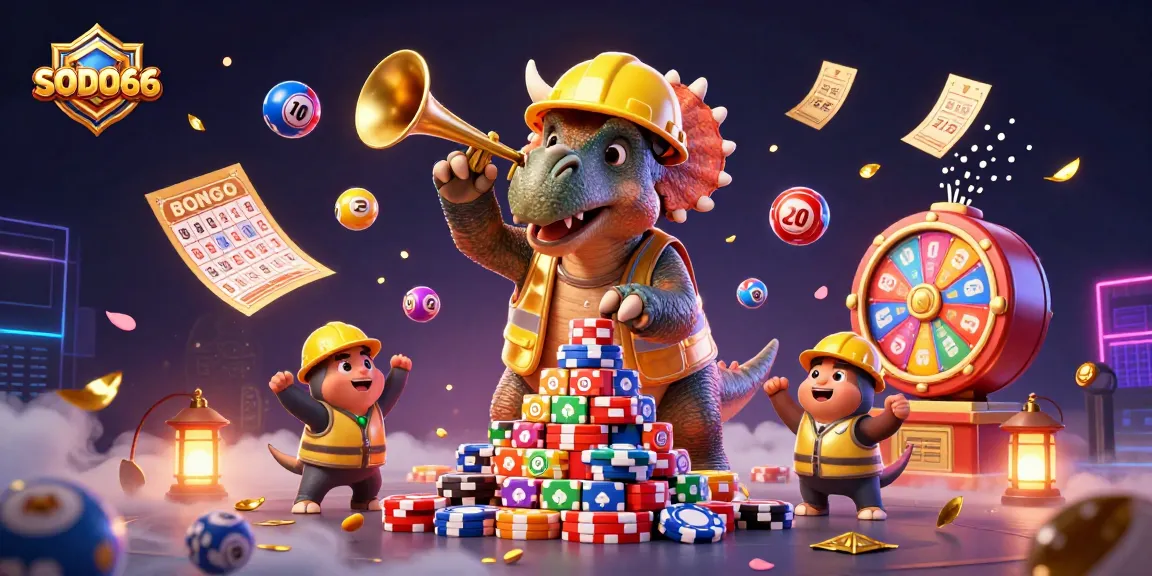 SODO66 brings the excitement of 3D cartoon casino games alive with dynamic characters and vibrant winning elements.