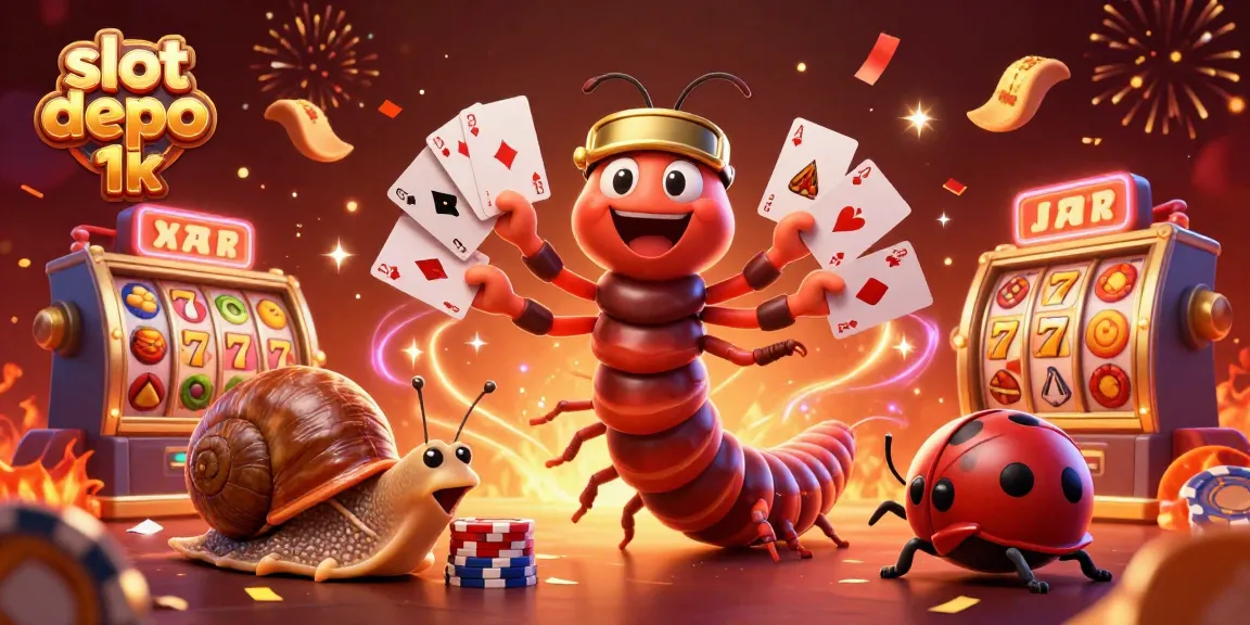 Slot depo 1k: dealer permainan menghibur dengan karakter lucu di kasino modern.