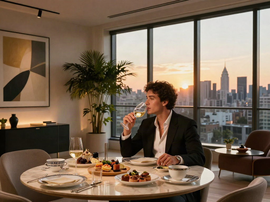 LUXURY111 momen gaya hidup mewah di apartemen urban yang elegan.