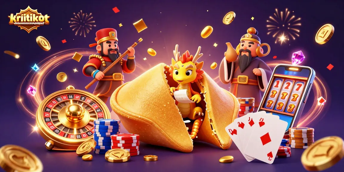 Experience excitement with kritikdansarancongtogel as golden coins and gems explode in a vibrant casino scene.