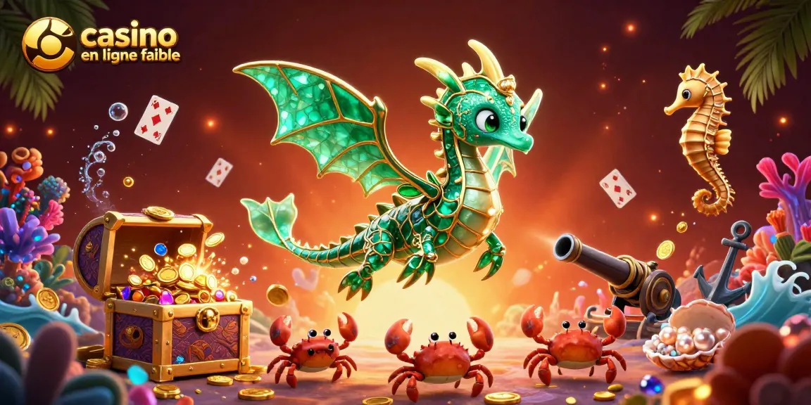 Découvrez le casino en ligne fiable avec des dragons marins et des trésors sous-marins.
