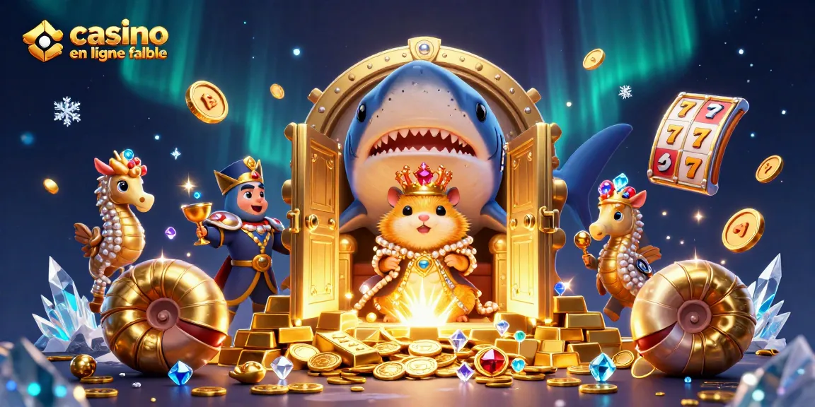 Gagnez avec "casino en ligne fiable" en faisant équipe avec le roi hamster et sa cour royale.