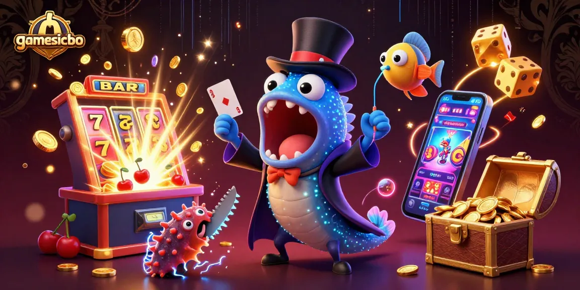 Experience thrilling Sicbo action with the gamesicbo immersive 3D casino illustration showcasing vibrant characters and elements.