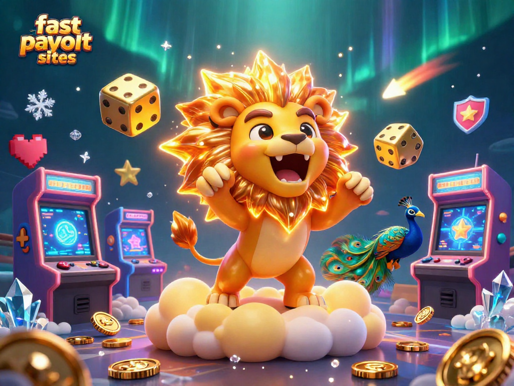 Spin the reels at fast payout sites with vibrant gaming elements and colorful characters.
