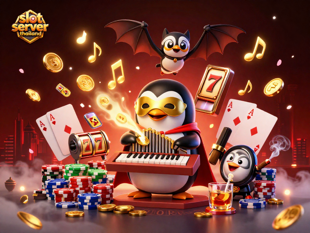 Play exciting slots with our captivating slot server thailand featuring vibrant casino elements.